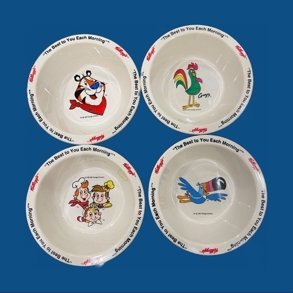 Kellogg’s Kitchen Kelloggs Cereal Bowls Poshmark